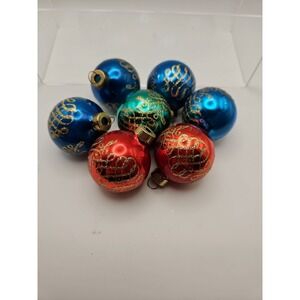 Lot Of 7 Vintage Christmas Ornaments / RAUCH (15)